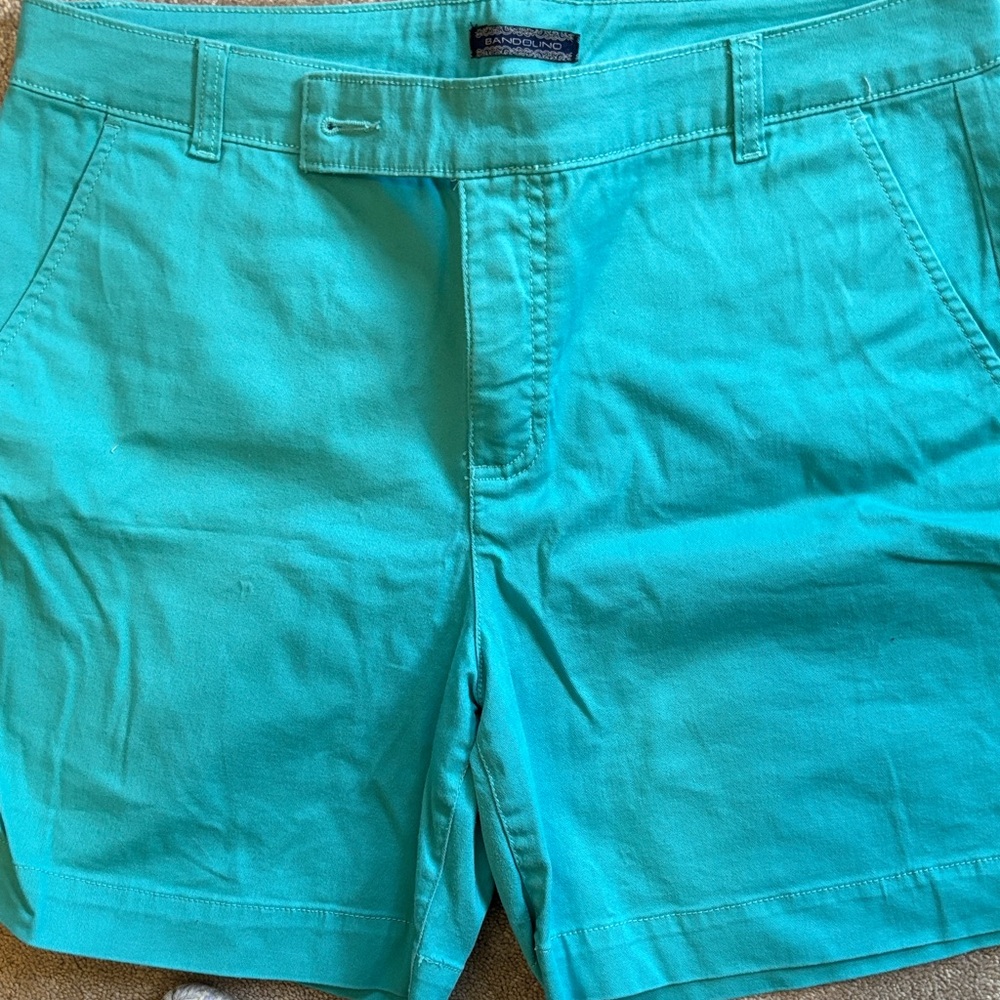 Bandolino Women’s  Aqua Flat Front Shorts